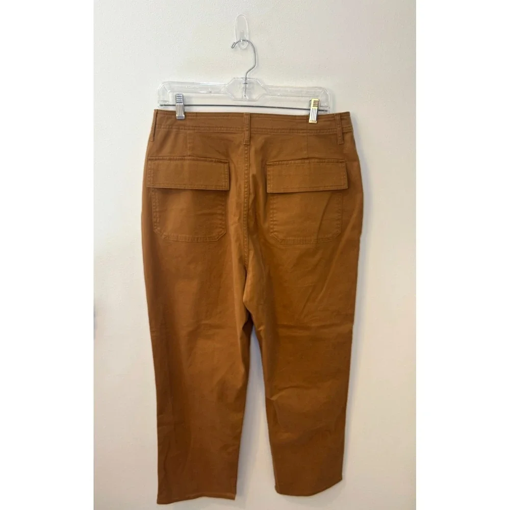 A New Approach Highest-Rise Vintage Straight Leg Size 14 Royal Brown